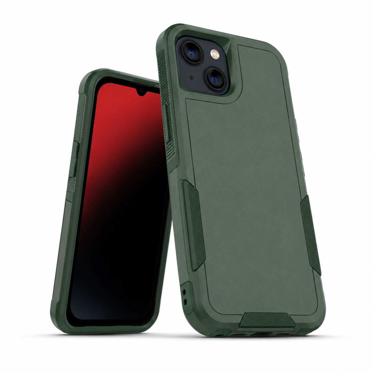 Comm Lite Slim Protective Case for Apple iPhone 13 - Midnight Green