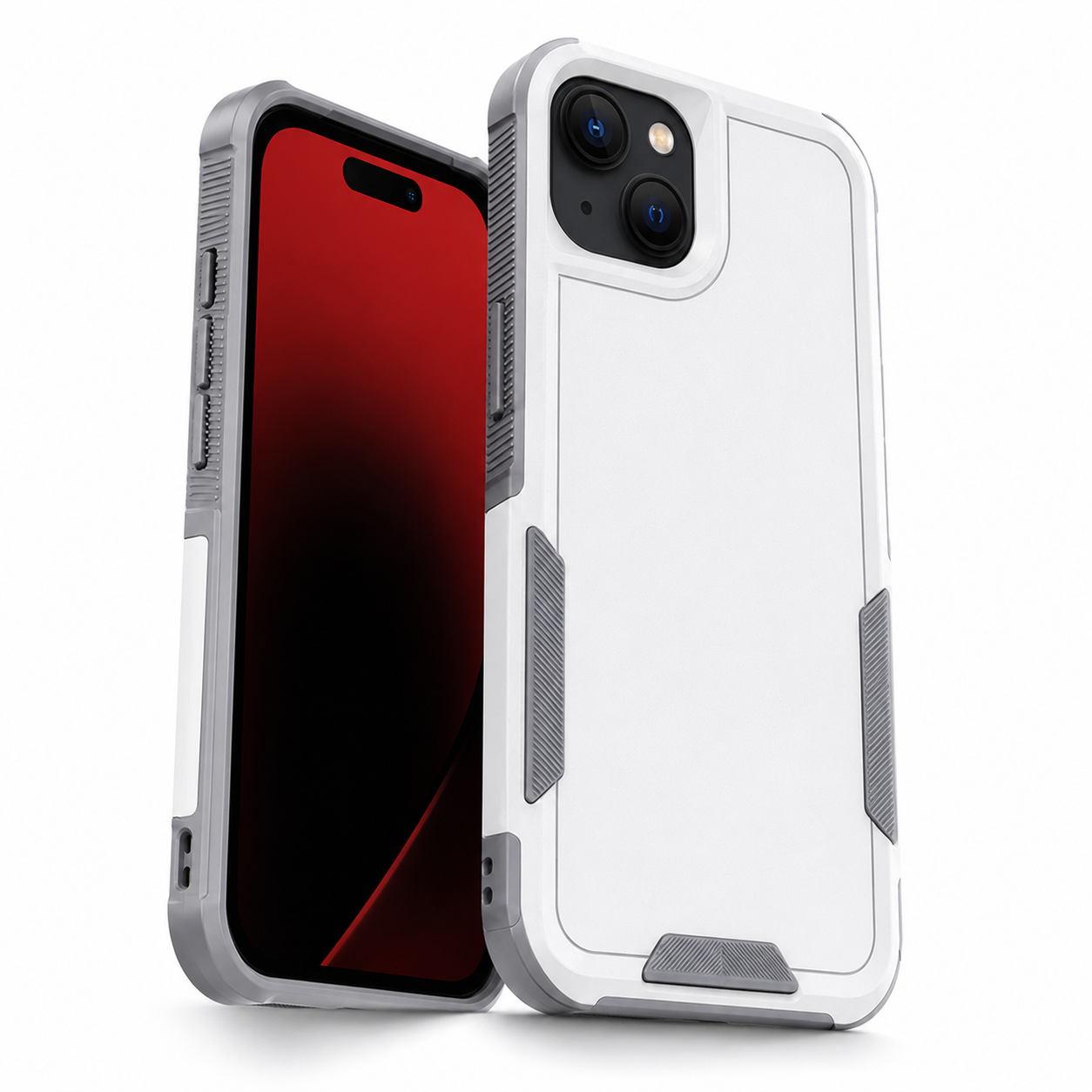 Comm Lite Slim Protective Case for Apple iPhone 13 - White