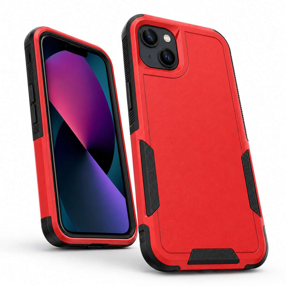 Comm Lite Slim Protective Case for Apple iPhone 14 - Red