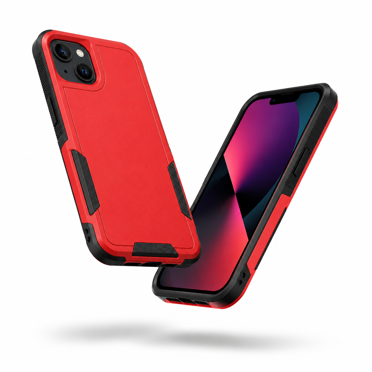 Comm Lite Slim Protective Case for Apple iPhone 13 - Red