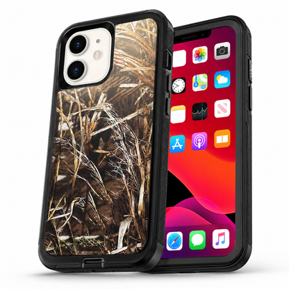 Camouflage Design Defender for Apple iPhone 14 - Black