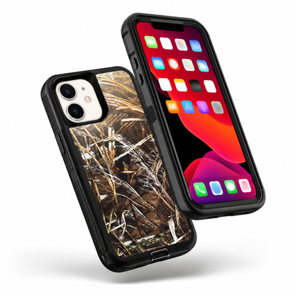 Camouflage Design Defender for Apple iPhone 13 - Black