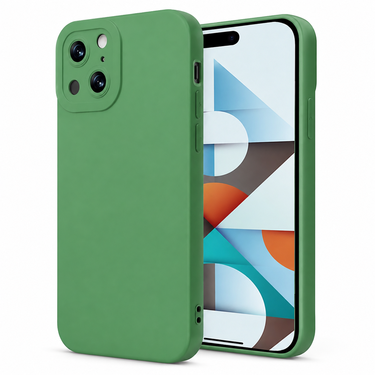 Matte TPU Protective Case for Apple iPhone 14 - Green