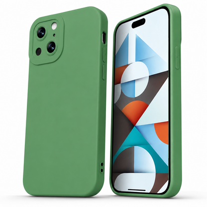 Matte TPU Protective Case for Apple iPhone 13 - Green