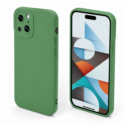 Matte TPU Protective Case for Apple iPhone 14 - Green