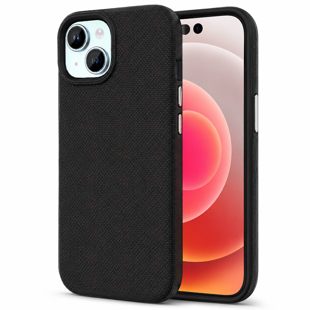 Dotted Comm Case for Apple iPhone 15 - Black