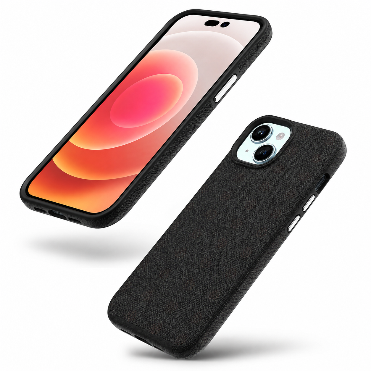 Dotted Comm Case for Apple iPhone 15 - Black