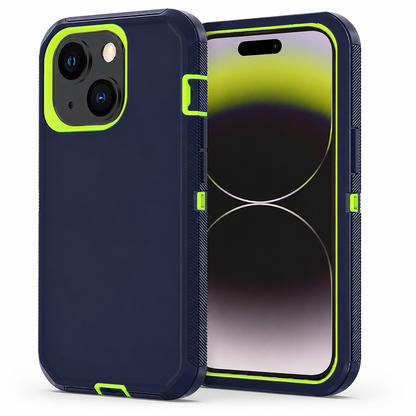 Triple Protection Case for Apple iPhone 13 - Lime