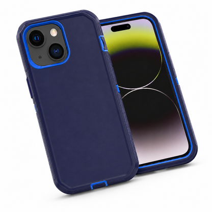 Triple Protection Case for Apple iPhone 15 - Navy