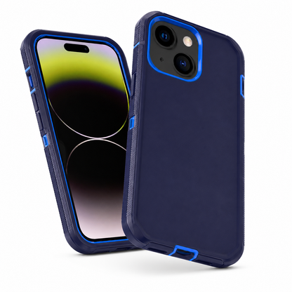 Triple Protection Case for Apple iPhone 15 - Navy