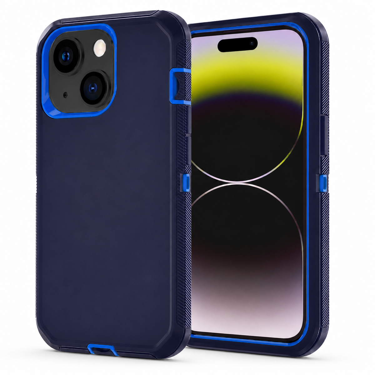Triple Protection Case for Apple iPhone 13 - Navy