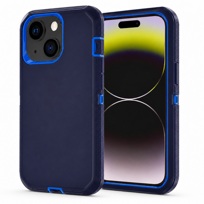Triple Protection Case for Apple iPhone 13 - Navy