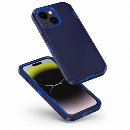 Triple Protection Case for Apple iPhone 15 - Navy