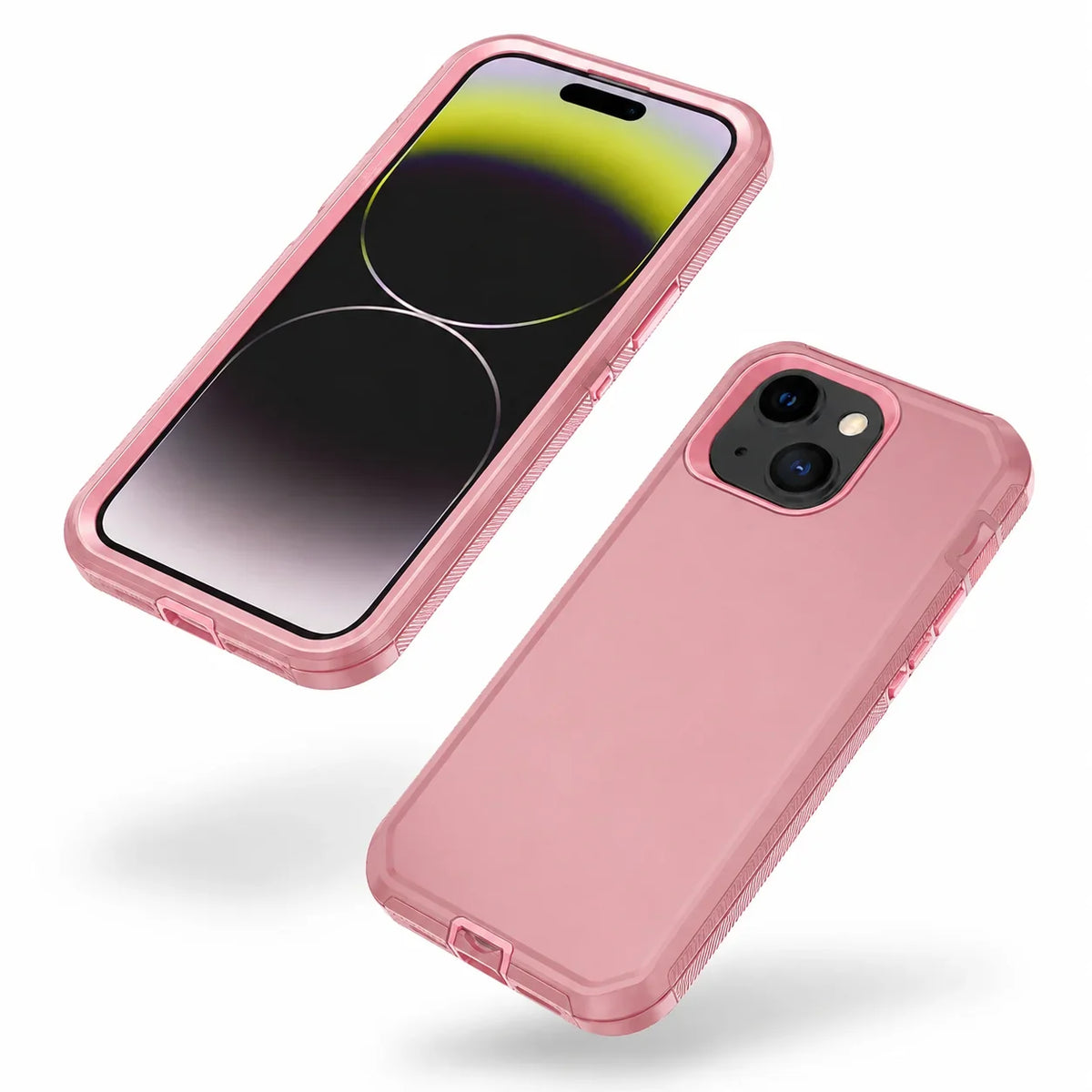 Triple Protection Case for Apple iPhone 13 - Rose Gold, stylish protective mobile case