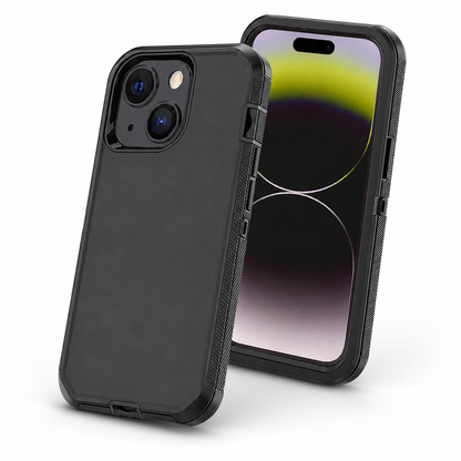 Triple Protection Case for Apple iPhone 15 - Black