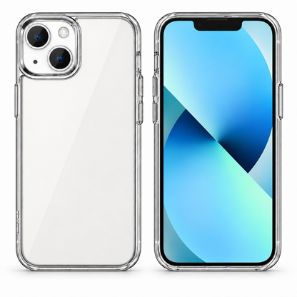Transparent Armor Case for Apple iPhone 15 - Clear