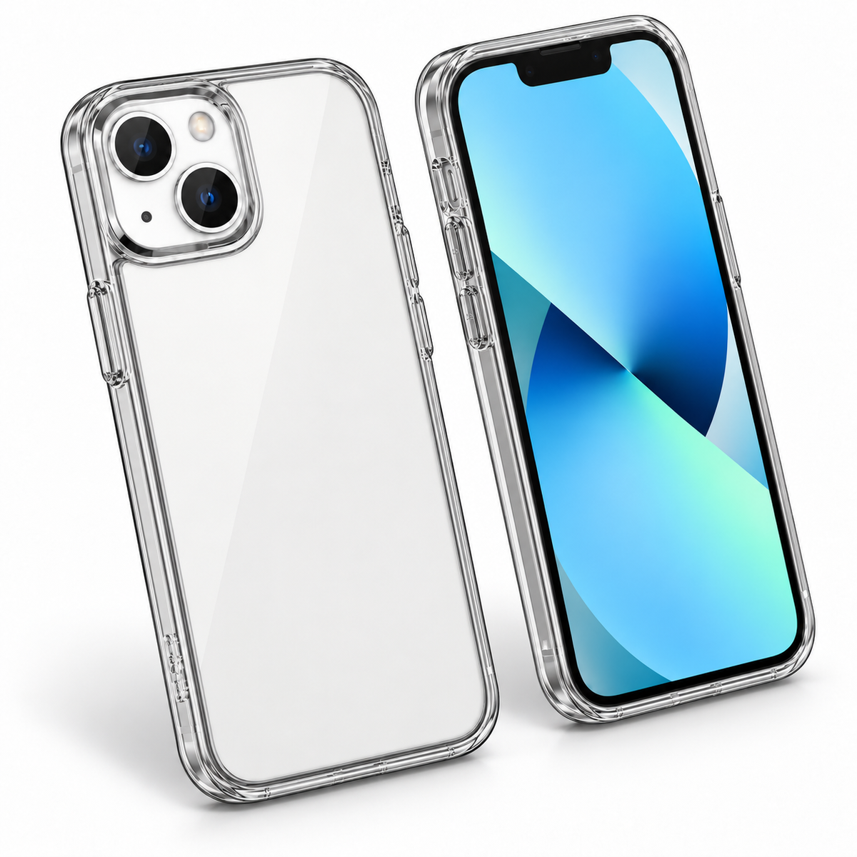 Transparent Armor Case for Apple iPhone 15 - Clear