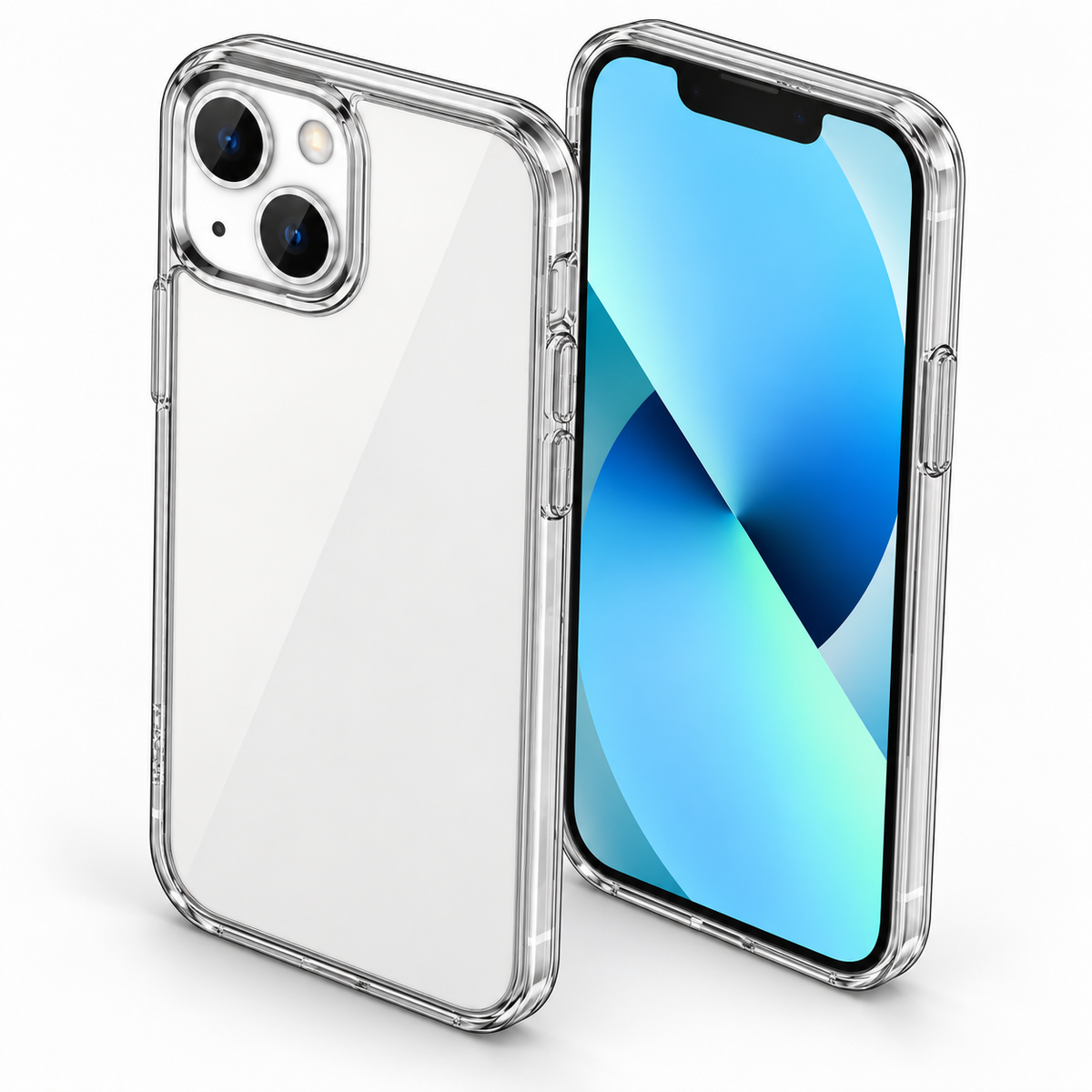Transparent Armor Case for Apple iPhone 15 - Clear