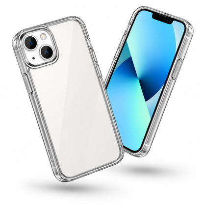 Transparent Armor Case for Apple iPhone 15 - Clear
