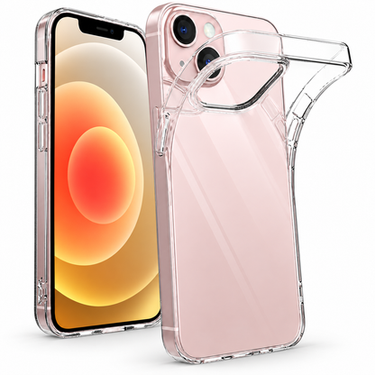 Slim Shockproof Case for Apple iPhone 15 - Clear