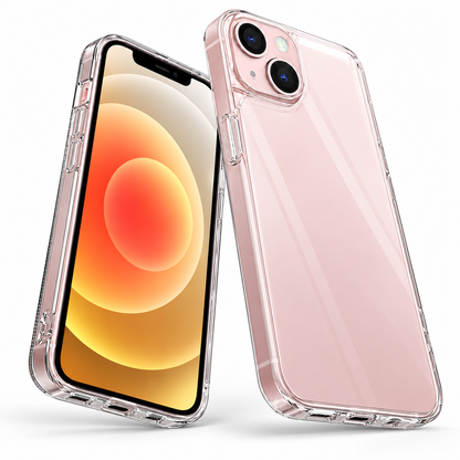 Slim Shockproof Case for Apple iPhone 15 - Clear