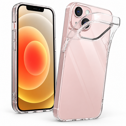 Slim Shockproof Case for Apple iPhone 15 - Clear