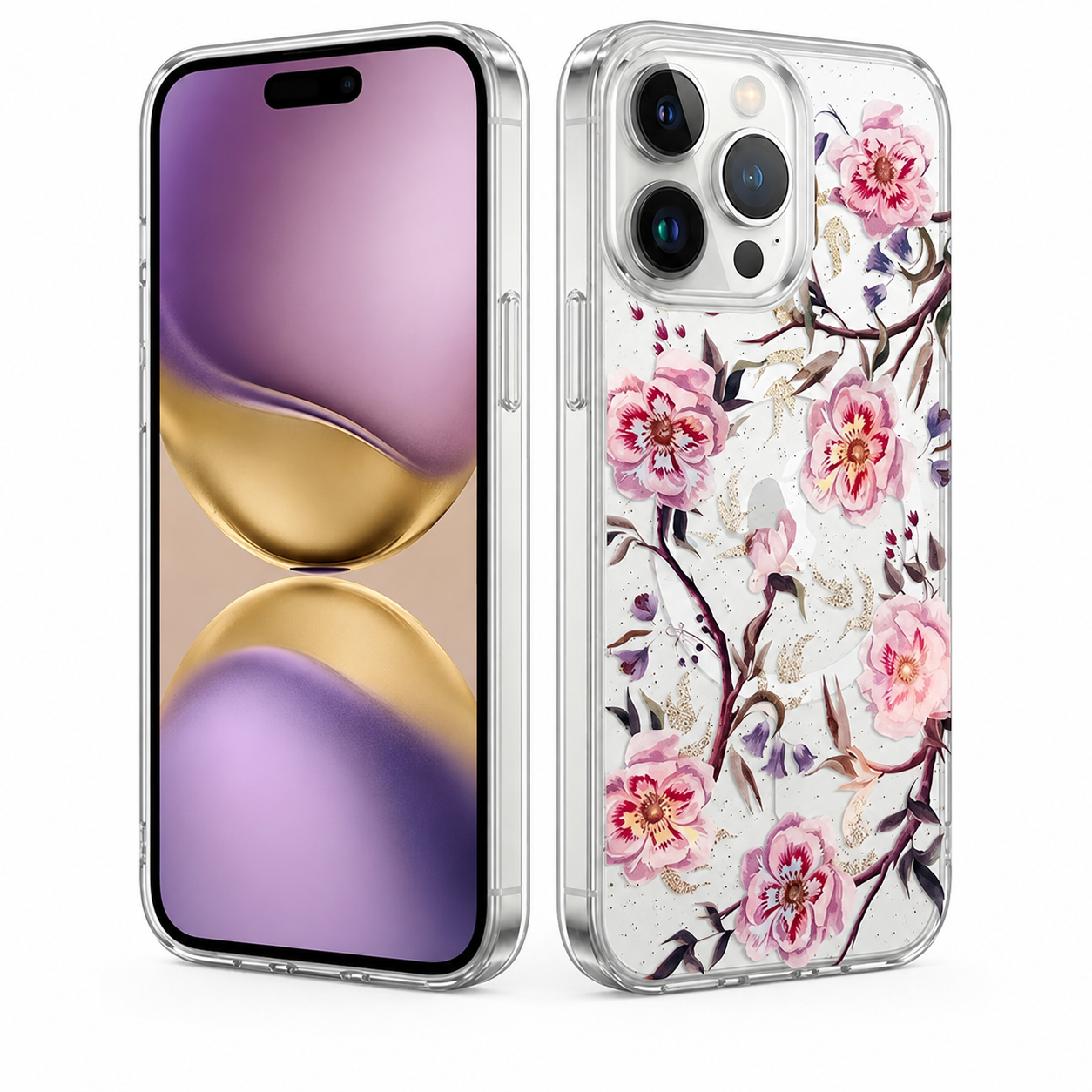 Rose Garden MagSafe Floral Fusion Case for Apple iPhone 16 Pro Max
