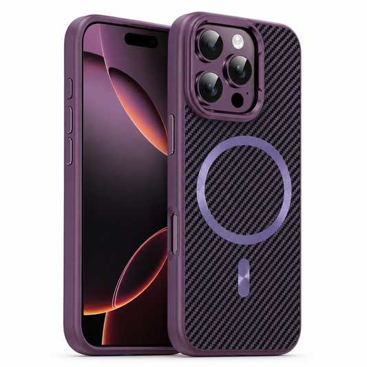 MagSafe Carbon Elite Case Apple iPhone 13 Pro - Purple - main product view