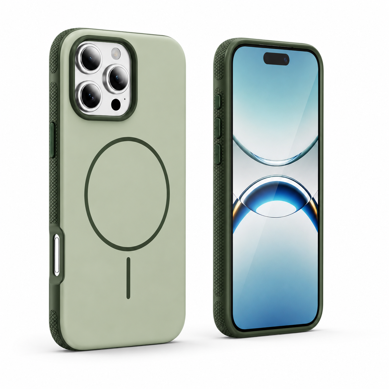 Durable Green MagSafe case for iPhone 16 Pro Max Canada
