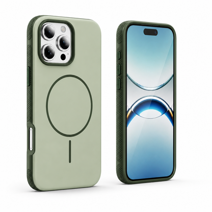 Durable Green MagSafe case for iPhone 16 Pro Max Canada
