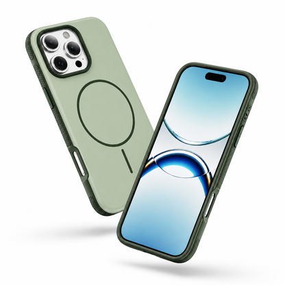 MagSafe Glam Green phone case for Apple iPhone 16 Pro Max