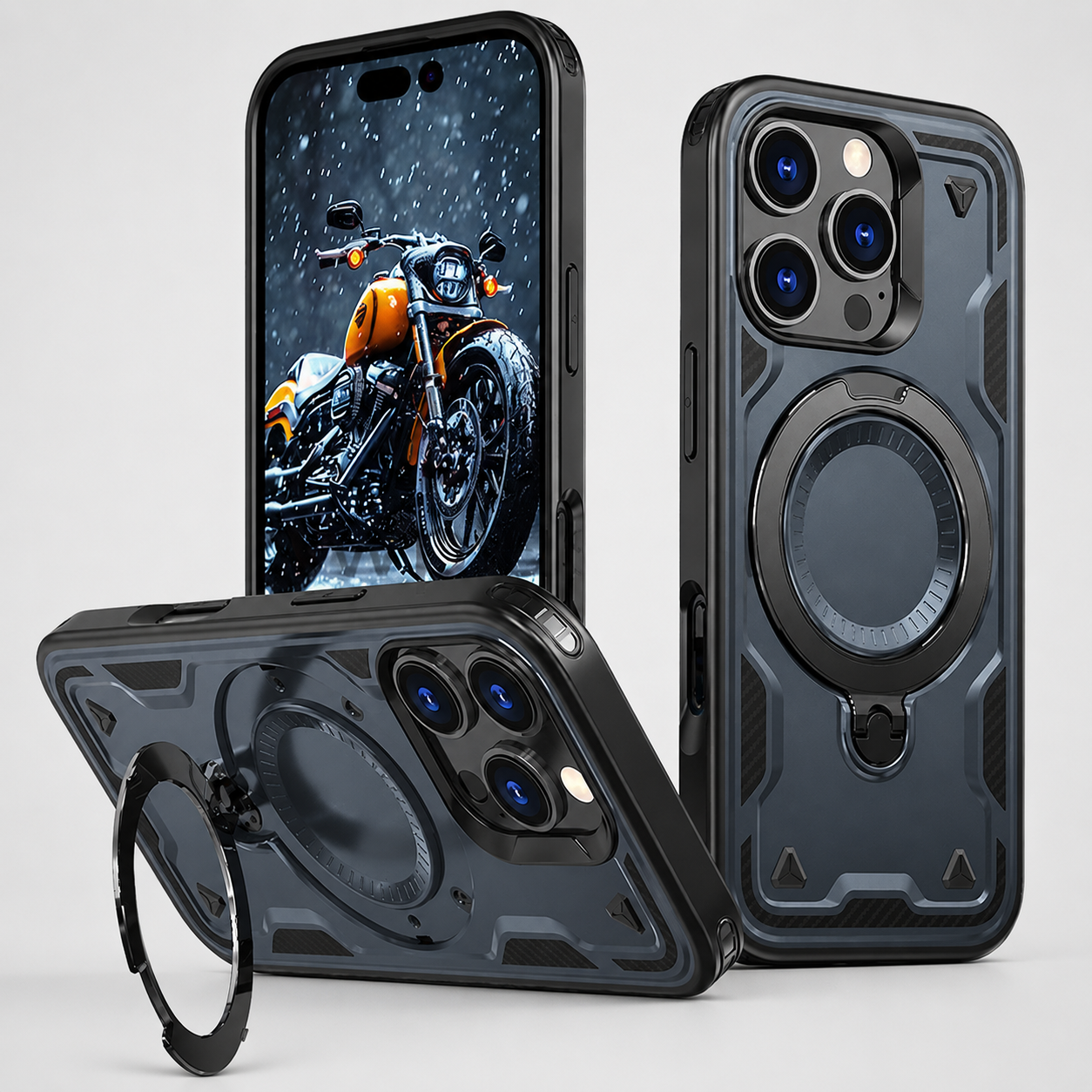 Sparta MagSafe Ring Case for Apple iPhone 16 Pro Max - Navy