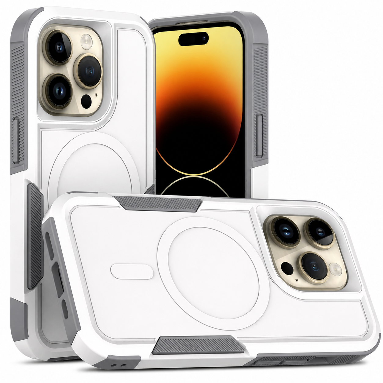 MagSafe Comm Case for Apple iPhone 16 Pro Max - White