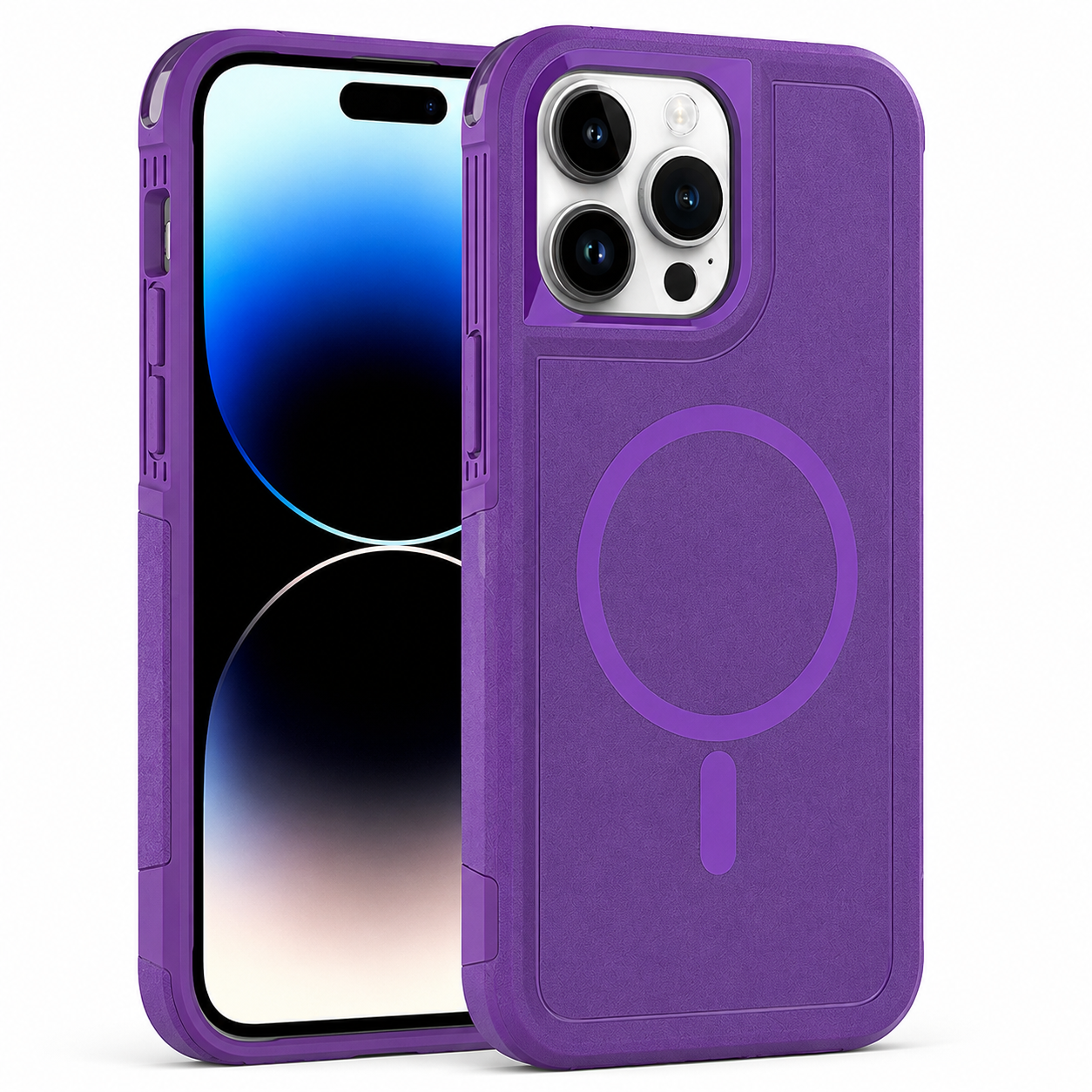 MagSafe Commuter Case for Apple iPhone 16 Pro Max - Deep Purple
