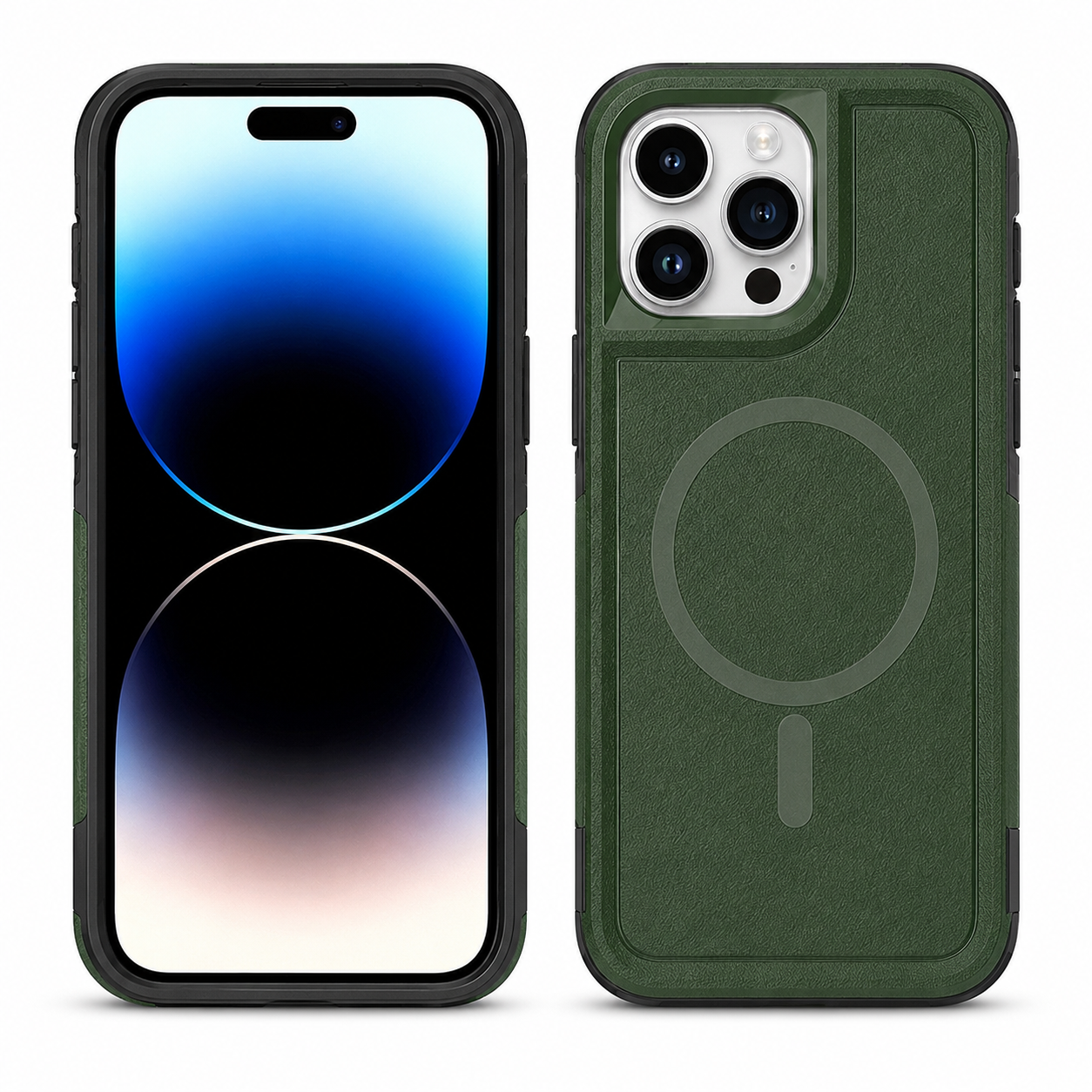 MagSafe Commuter Case for Apple iPhone 16 Pro Max - Midnight Green