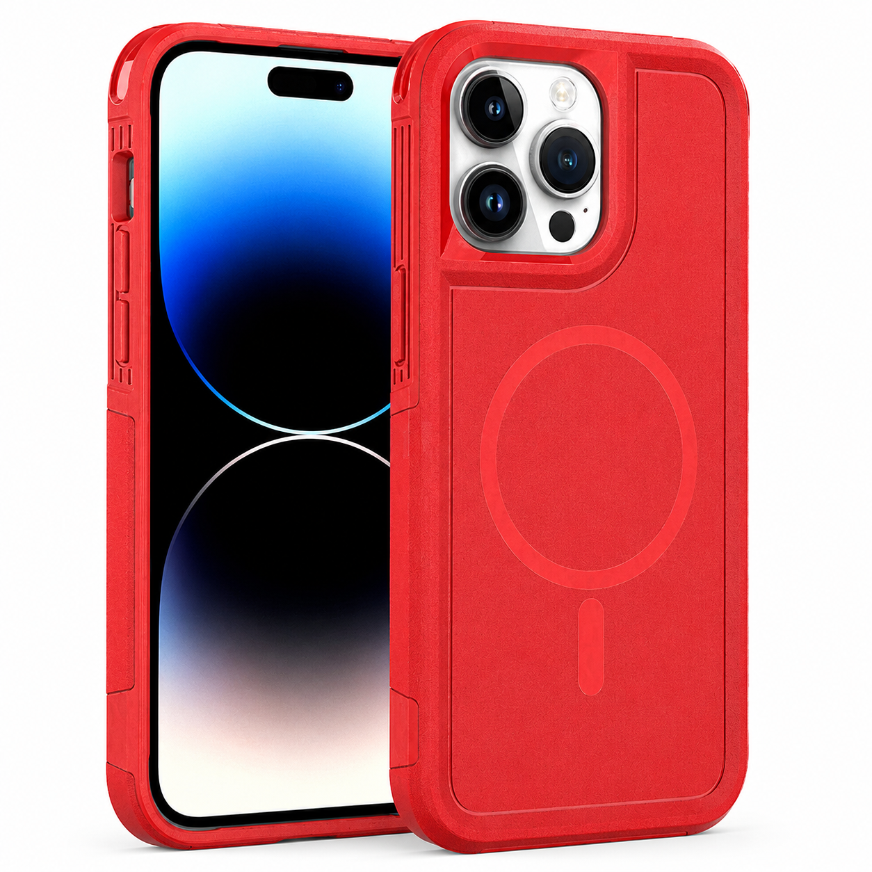 MagSafe Protective Case for Apple iPhone 16 Pro Max - Red