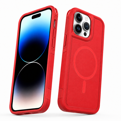 MagSafe Protective Case for Apple iPhone 16 Pro Max - Red