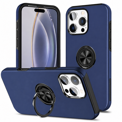 Swirl Ring Grip Case for Apple iPhone 16 Pro Max - Navy