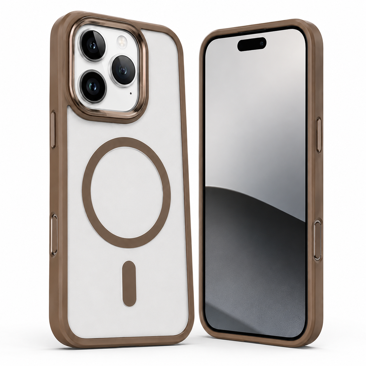 Matte Ultra Hybrid MagSafe Case for Apple iPhone 16 Pro Max - Desert Titanium