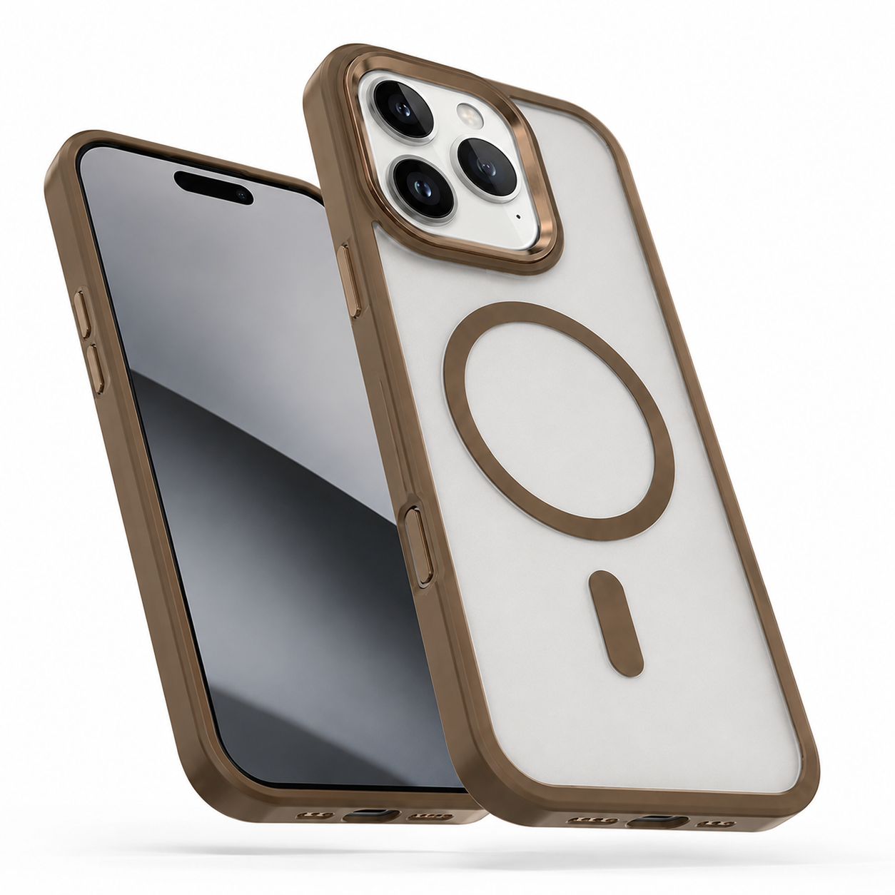 Matte Ultra Hybrid MagSafe Case for Apple iPhone 16 Pro Max - Desert Titanium
