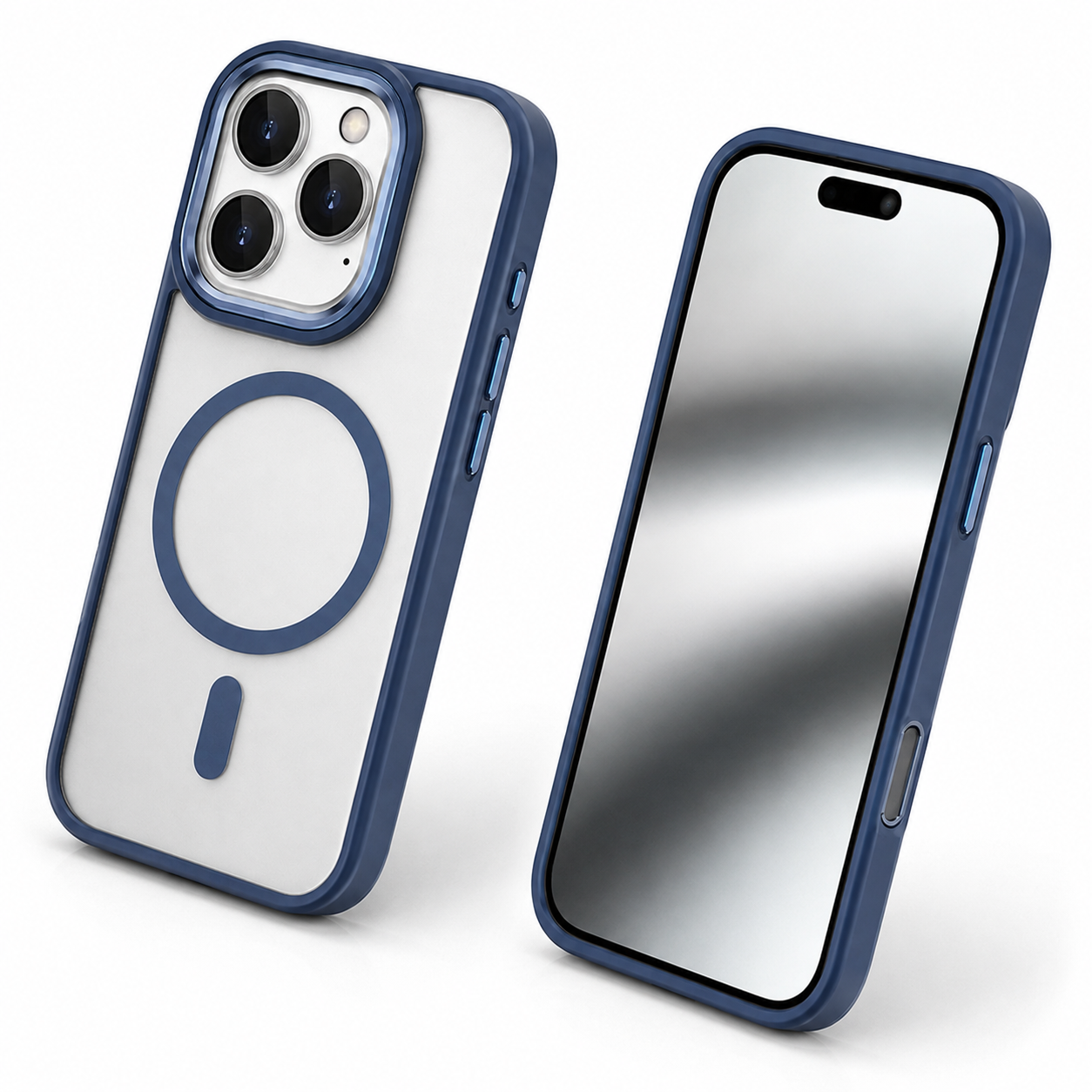 Matte Ultra Hybrid MagSafe Case for Apple iPhone 16 Pro Max - Midnight Blue