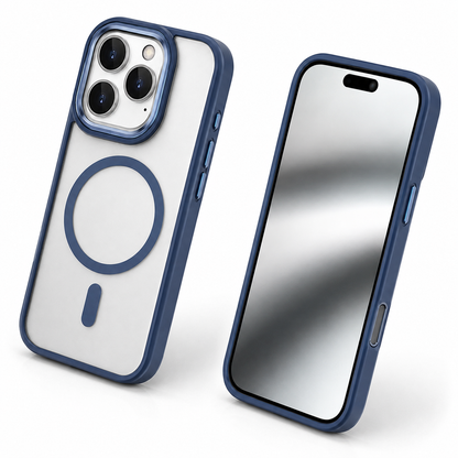 Matte Ultra Hybrid MagSafe Case for Apple iPhone 16 Pro Max - Midnight Blue