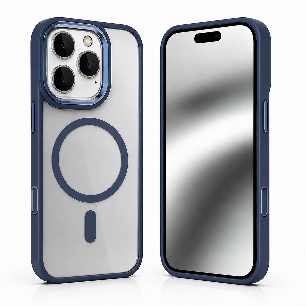 Matte Ultra Hybrid MagSafe Case for Apple iPhone 16 Pro Max - Midnight Blue