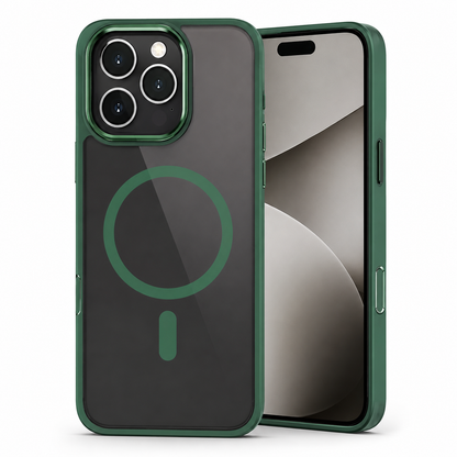 Matte Ultra Hybrid MagSafe Case for Apple iPhone 16 Pro Max - Midnight Green
