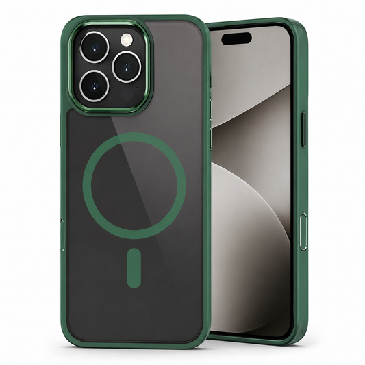 Matte Ultra Hybrid MagSafe Case for Apple iPhone 16 Pro - Midnight Green - main product view
