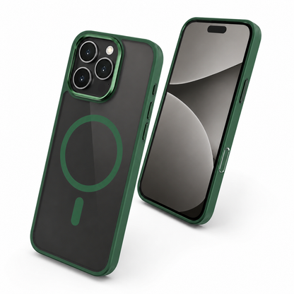 Matte Ultra Hybrid MagSafe Case for Apple iPhone 16 Pro Max - Midnight Green