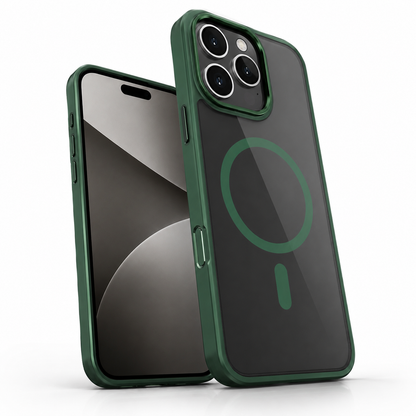 Matte Ultra Hybrid MagSafe Case for Apple iPhone 16 Pro Max - Midnight Green