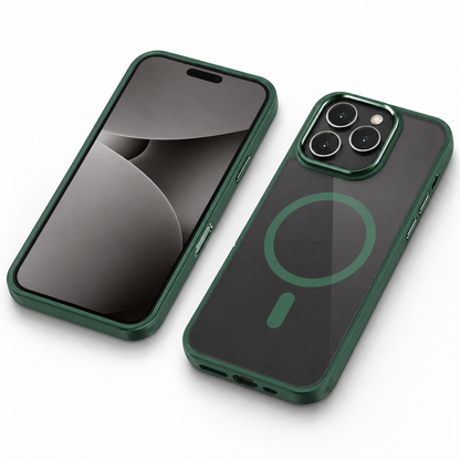 Matte Ultra Hybrid MagSafe Case for Apple iPhone 16 Pro Max - Midnight Green