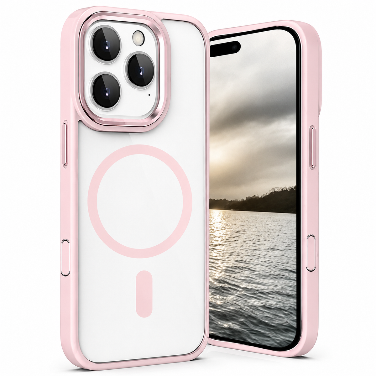 Matte Ultra Hybrid MagSafe Case for Apple iPhone 14 Pro - Rose Gold - main product view
