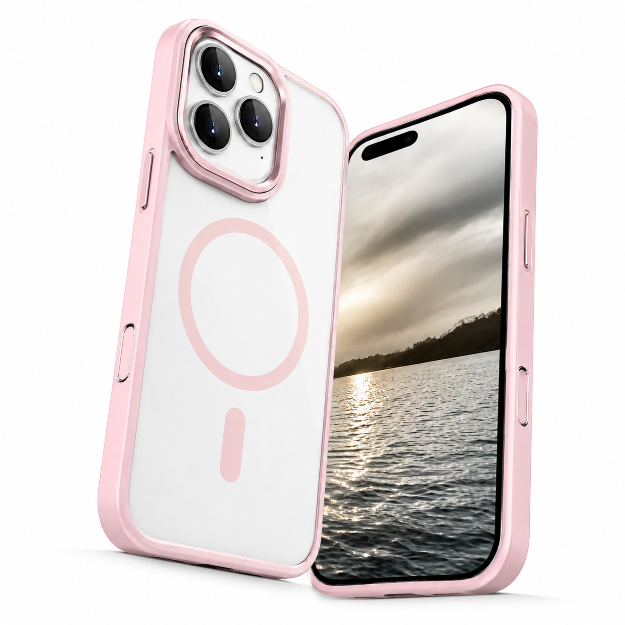 Matte Ultra Hybrid MagSafe Case for Apple iPhone 16 Pro Max - Rose Gold